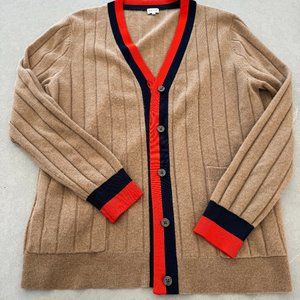 Kule "Sinclair" Cardigan in camel